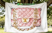 Chanel Throw Blankets